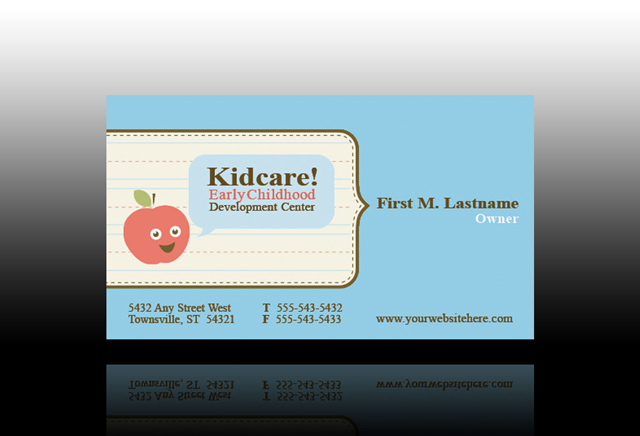 early-childhood-development-education-business card-template